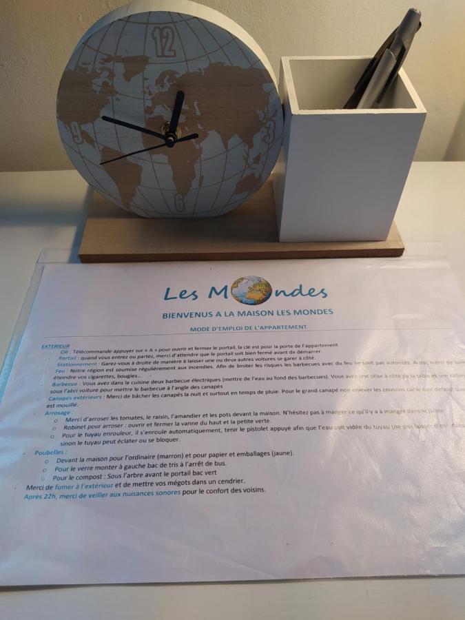 Les Mondes - Appartement Bas De Maison 昂叙埃拉雷东 外观 照片